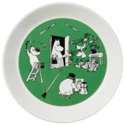 Moomin Arabia Moomin plate set, Drawing  & Christmas