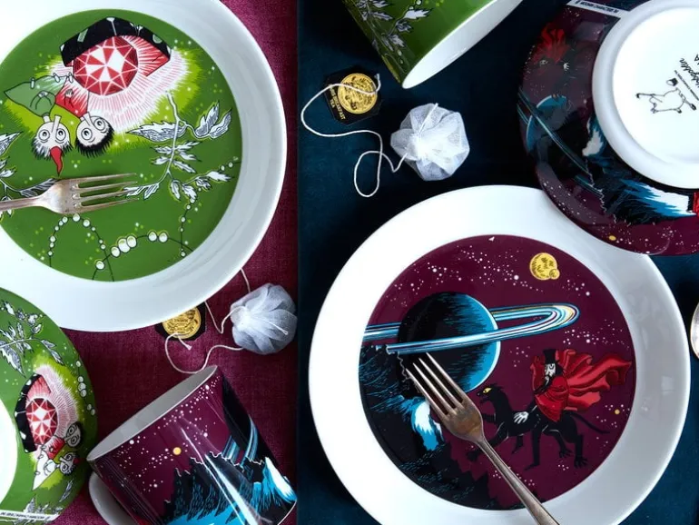 Moomin Arabia Moomin plate, The Hobgoblin