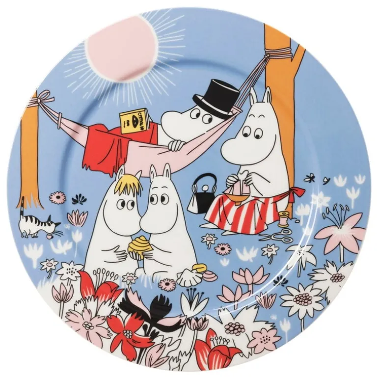 Moomin Arabia Moomin serving plate, 30 cm, Family time
