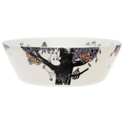 Moomin Arabia Moomin serving bowl, Friends forever