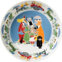 Moomin Arabia Moomin serving bowl, Friendship