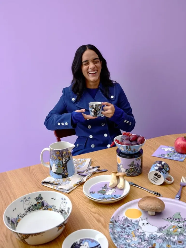 Moomin Arabia Moomin tray, 35 cm, Friends forever