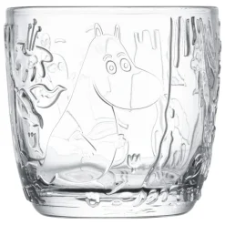 Moomin Arabia Moomin tumbler, 28 cl, clear, 2 pcs