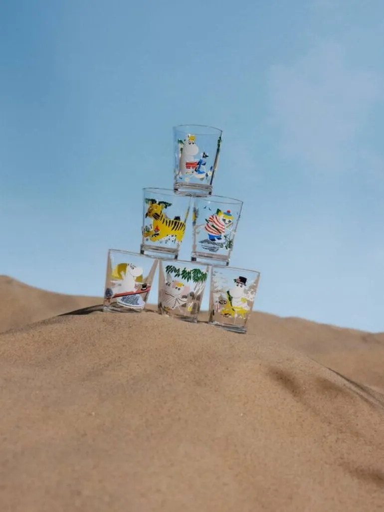 Moomin Arabia Moomin tumbler, 22 cl, Evening swim