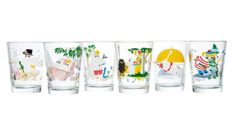 Moomin Arabia Moomin tumbler, 22 cl, Evening swim
