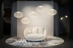 Moooi Love sofa, Dodo Pavone Jacquard