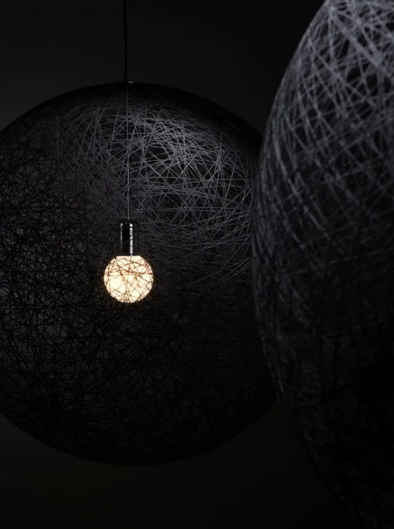 Moooi Random Light II pendant, small, black