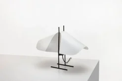 Motarasu Cho table lamp, white - black
