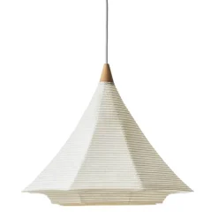 Motarasu Fuji pendant, washi-paper - bamboo