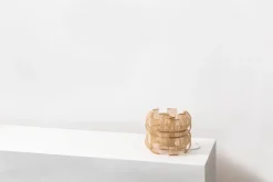 Motarasu Sen table lamp, bamboo