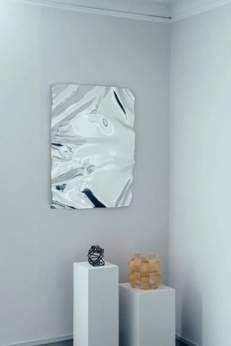 Motarasu Sen table lamp, bamboo