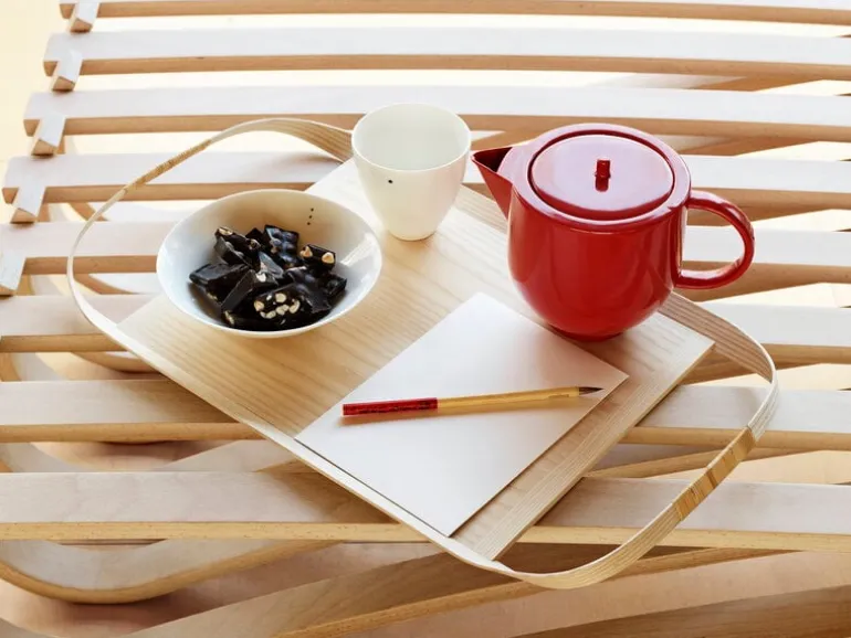 Motarasu Shiro bowl, small, 3 dots, 18,5 cm, white