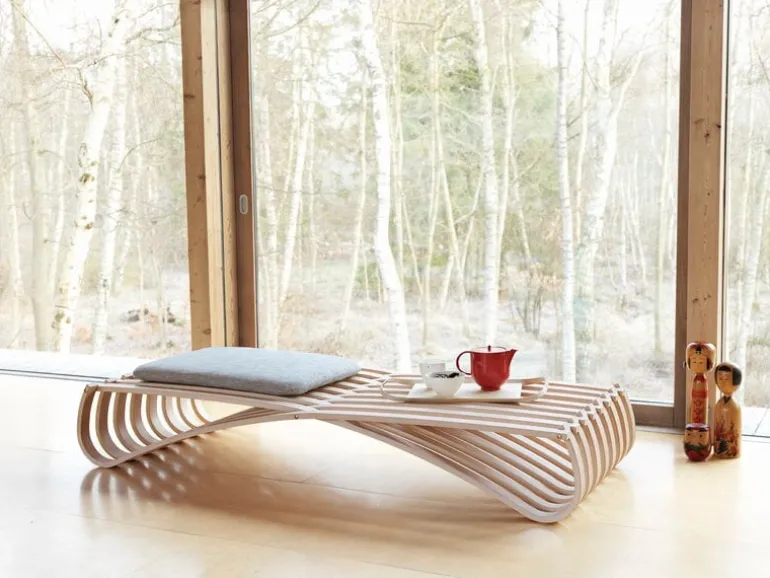 Motarasu Shiro bowl, small, 2 dots, 14 cm, white