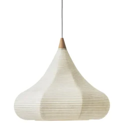 Motarasu Shizuku pendant, washi-paper - bamboo