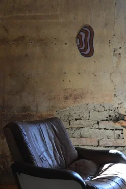 MUM's Bean wall art, 25 x 30 cm, blue