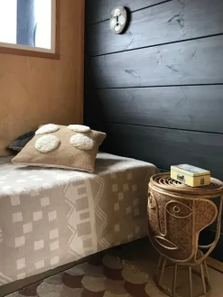 MUM's Kind King side table, 35 cm, rattan