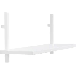 Muoto Collection Sola wall shelf, white
