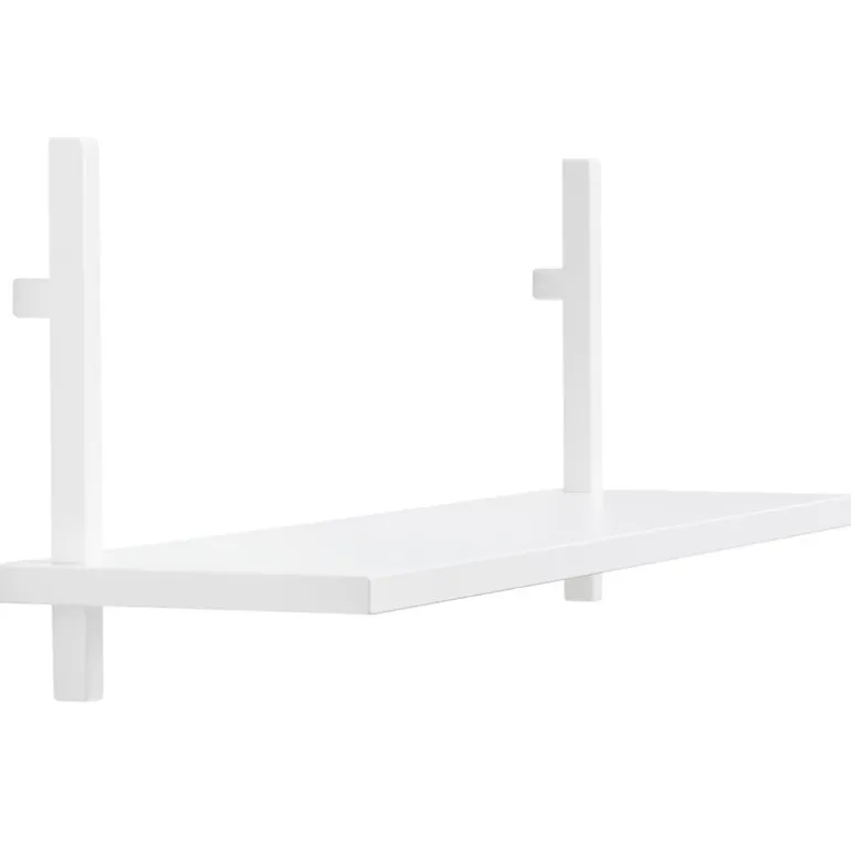 Muoto Collection Sola wall shelf, white