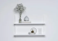Muoto Collection Sola wall shelf, white