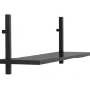 Muoto Collection Sola wall shelf, black