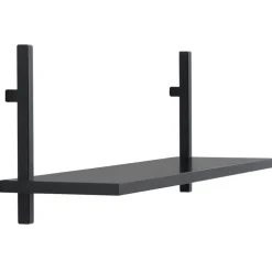 Muoto Collection Sola wall shelf, black