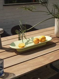 Muuto 70/70 Outdoor table, 225 x 90 cm, Sapele Mahogany - anthr. black