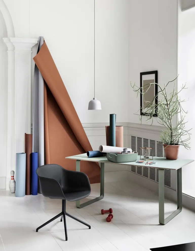 Muuto 70/70 table, 170 x 85 cm, linoleum/laminate