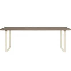 Muuto 70/70 table, 225 x 90 cm, solid smoked oak - sand