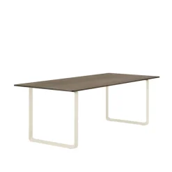 Muuto 70/70 table, 225 x 90 cm, solid smoked oak - sand