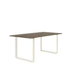 Muuto 70/70 table, 170 x 85 cm, solid smoked oak - sand