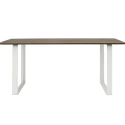 Muuto 70/70 table, 170 x 85 cm, solid smoked oak - white