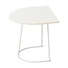 Muuto Airy coffee table, half size, off-white