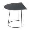 Muuto Airy coffee table, half size, black