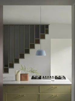 Muuto Ambit pendant, 25 cm, light blue