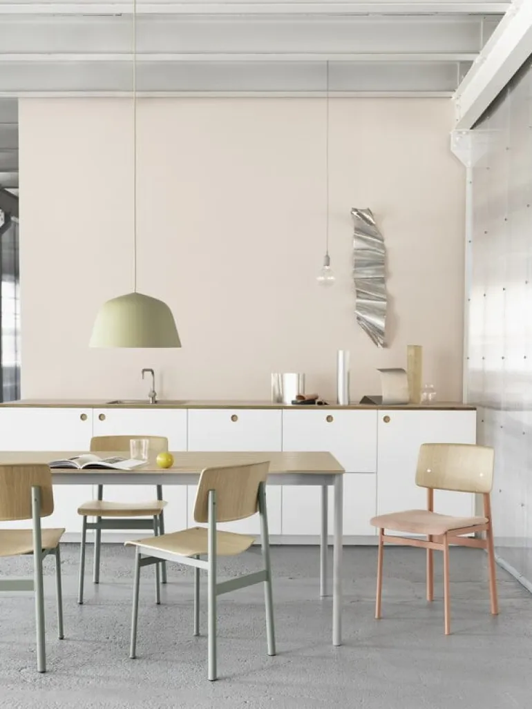 Muuto Ambit pendant, 55 cm, light blue