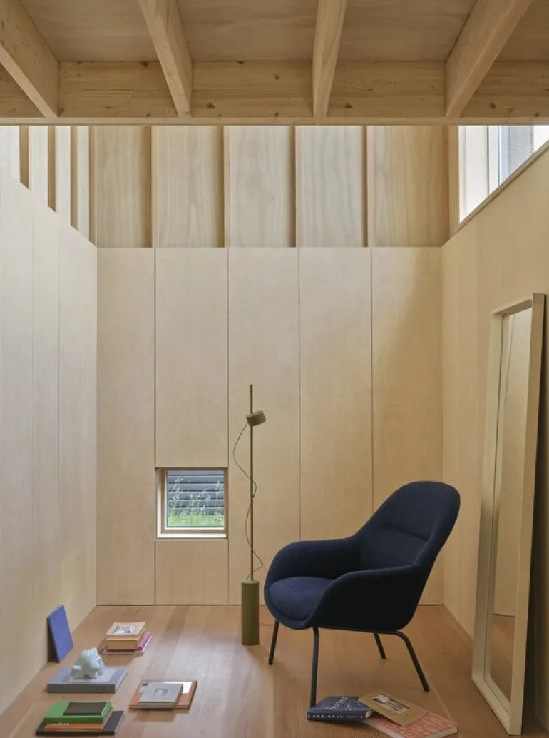 Muuto Arced mirror, 170 x 61 cm, spruce