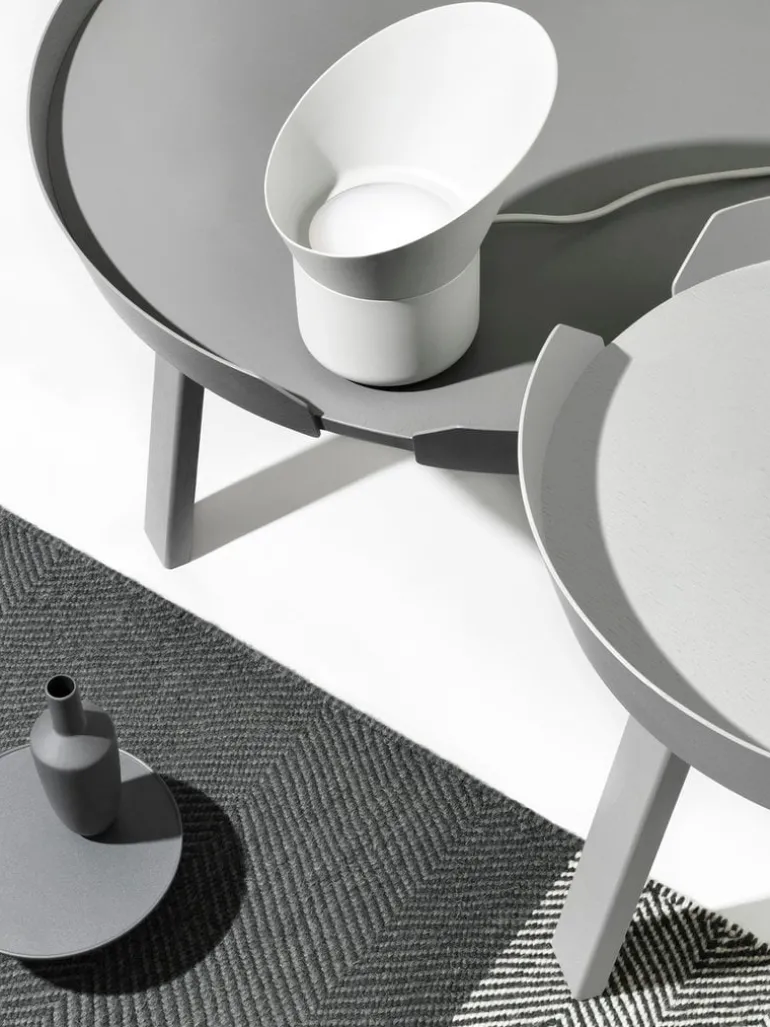 Muuto Around coffee table, small, grey