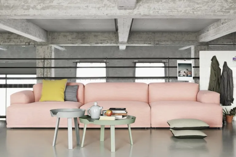 Muuto Around coffee table, small, grey