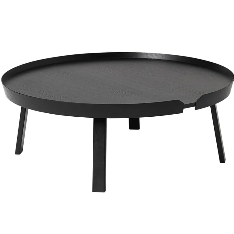 Muuto Around coffee table, XL, black