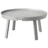 Muuto Around coffee table, large, grey