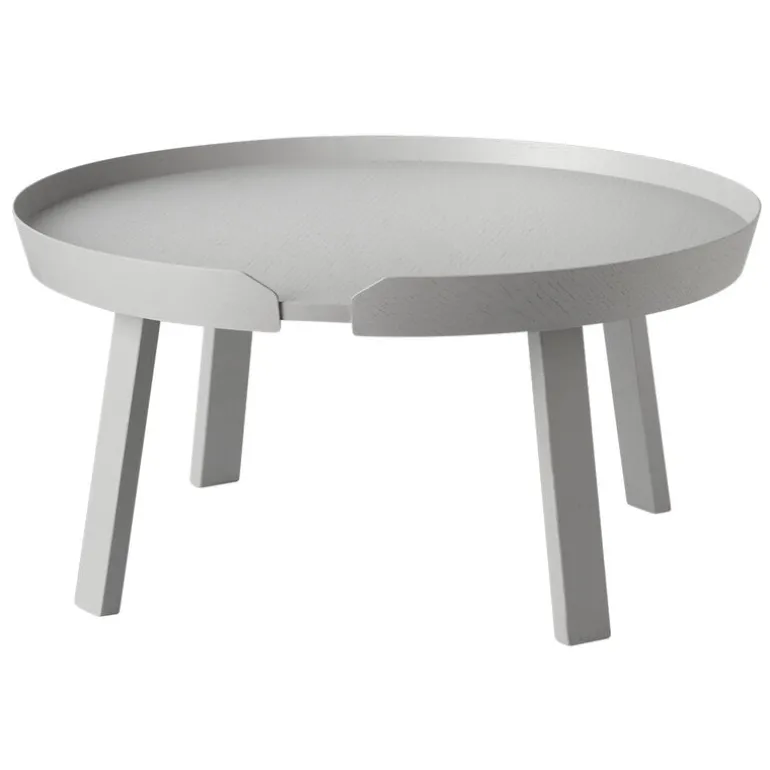 Muuto Around coffee table, large, grey