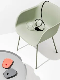 Muuto Around coffee table, large, grey