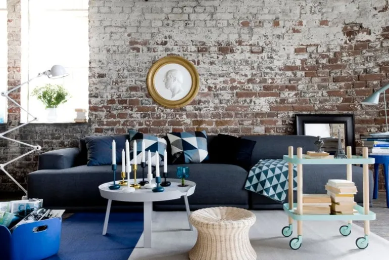 Muuto Around coffee table, large, grey