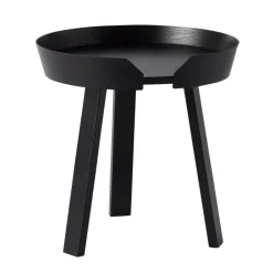Muuto Around coffee table, small, black