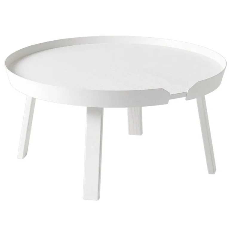 Muuto Around coffee table, large, white