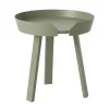 Muuto Around coffee table, small, dusty green