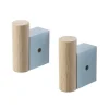 Muuto Attach coat hook 2 pcs, pale blue - oak