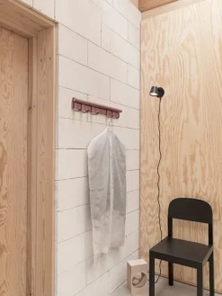 Muuto Coil coat rack, 60 cm, plum