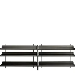 Muuto Compile shelf, Configuration 6, black