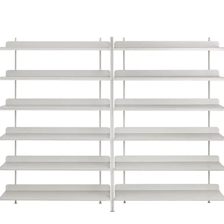 Muuto Compile shelf, Configuration 8, grey